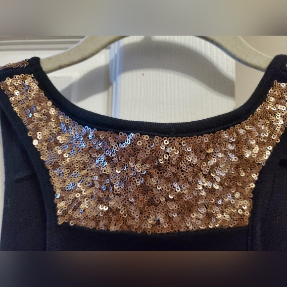 Blank Tank with Gold Sequins, S, Venus - Picture 3 of 4